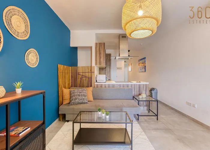 Lejlighed Gzira, - Spacious With Super Wifi & Ac By 360 Estates