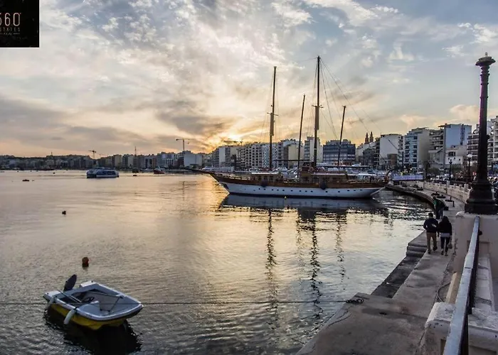 Gzira, - Spacious With Super Wifi & Ac By 360 Estates Lejlighed *