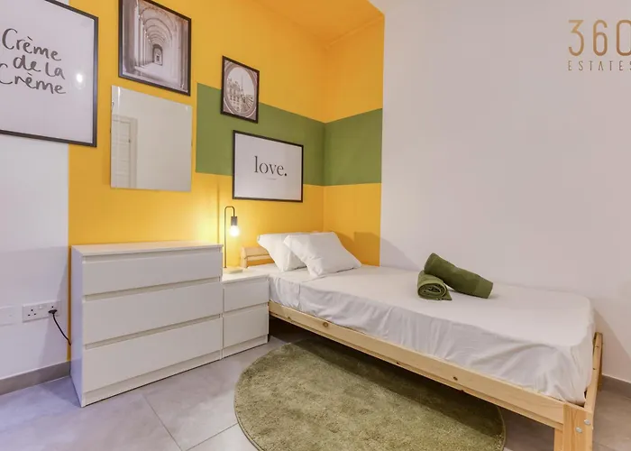 Apartment Gzira, - Spacious With Super Wifi & Ac By 360 Estates *